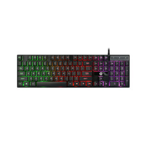 DEXIM KBL-322 DKA004 Q USB KABLOLU SİYAH RGB GAMING KLAVYE