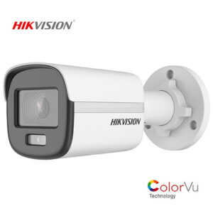HIKVISION DS-2CD1027G0-LUF 2 MP COLORVU 4 MM 30 MT DAHİLİ MİKROFONLU IP BULLET KAMERA