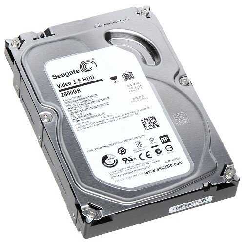 SEAGATE 3.5 2 TB 64 MB 5900 RPM SATA REFURBISHED PC HDD ST2000VM003 7/24