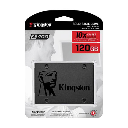 KINGSTON A400 2.5 120 GB SATA3 500/320 SSD HDD SA400S37/120G