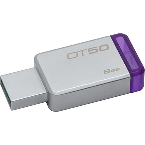 KINGSTON 8 GB METAL USB 3.0 FLASH DİSK DT50/8