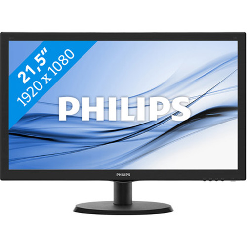 PHILIPS 21.5 223V5LHSB2/00-01 LED 5 MS 60 HZ HDMI VGA FULL HD SİYAH VESA MONİTÖR