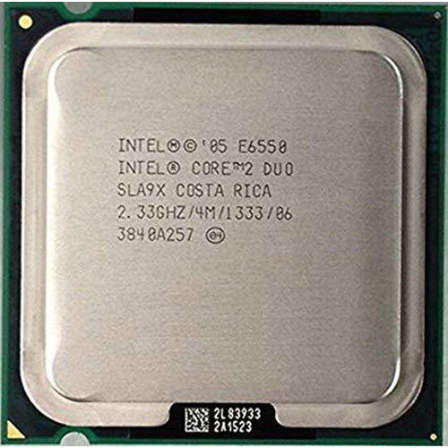INTEL E6550 CORE2DUO 2.33 GHZ 4 MB 775 PİN FANSIZ CPU
