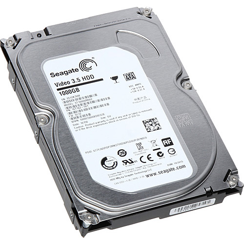 SEAGATE 3.5 1 TB 64 MB 5900 RPM PIPELINE PC HDD ST1000VM002 7/24