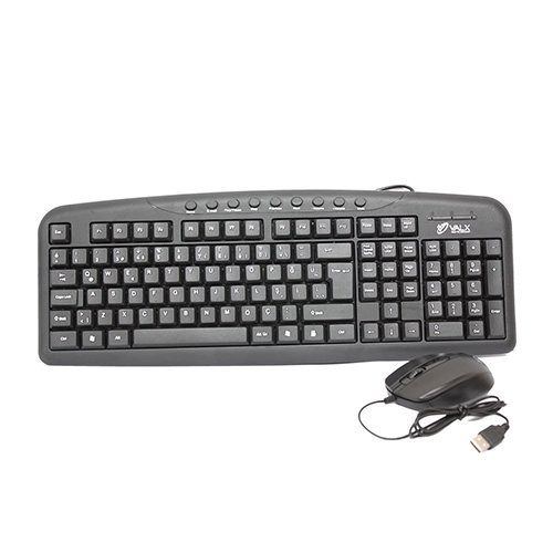 VALX VK-440 Q KABLOLU USB STANDART KLAVYE MOUSE SET
