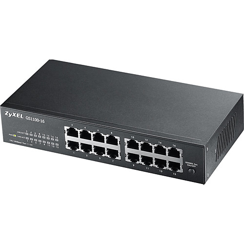 ZYXEL GS1100-16 16 PORT GIGABIT SWITCH
