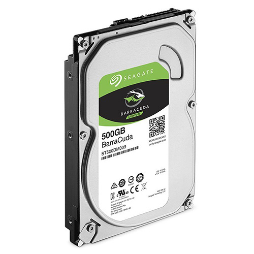 SEAGATE 3.5 500 GB 32 MB 7200 RPM SATA3 PC HDD ST500DM009 RECERTIFIED