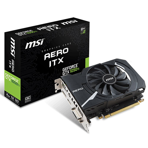 MSI 4 GB GTX1050-TI AERO ITX 4G OCV1 GDDR5 128 BIT DVI HDMI DP EKRAN KARTI