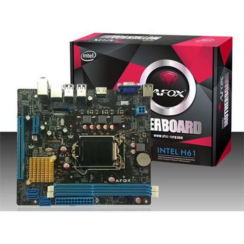 AFOX INTEL IH61-MA H61 DDR3 VGA 16X SC-1155 ANAKART