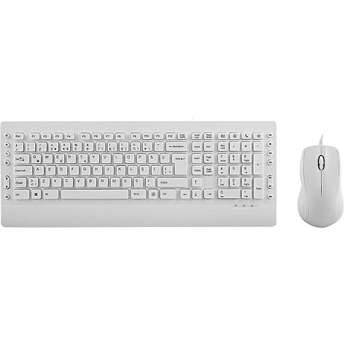 EVEREST KM-3850 Q KABLOLU USB BEYAZ MULTIMEDYA KLAVYE MOUSE SET
