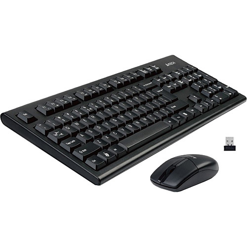 A4 TECH 4100 Q USB KABLOSUZ SIYAH KLAVYE MOUSE SET