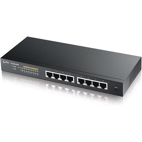ZYXEL GS1900-8HP 8 PORT POE GIGABIT WEB YÖNETİLEBİLİR SWITCH 70W