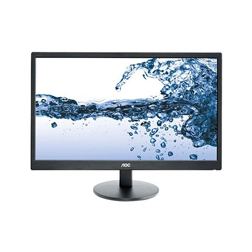 AOC 21.5 E2270SWHN LED 5 MS VGA HDMI FULL HD SİYAH VESA MONİTÖR