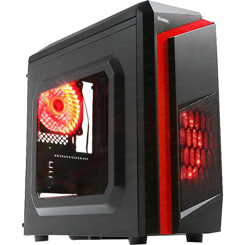 DARK F40 DKCHF40P400 400 W PENCERELİ KASA SİYAH 2X12 CM FAN 1XUSB3.0 2X USB2.0