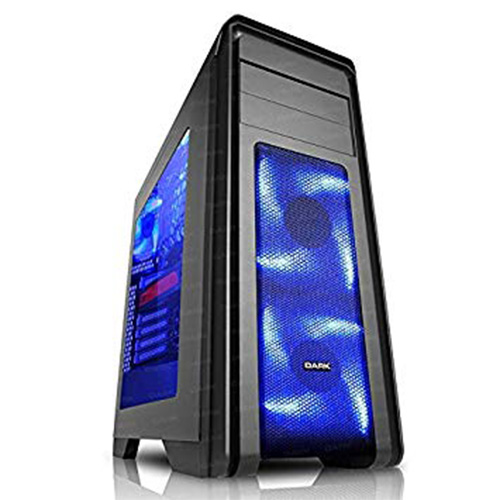 DARK N10 DKCHN10P500 500 W PENCERELİ KASA SİYAH 5XFAN