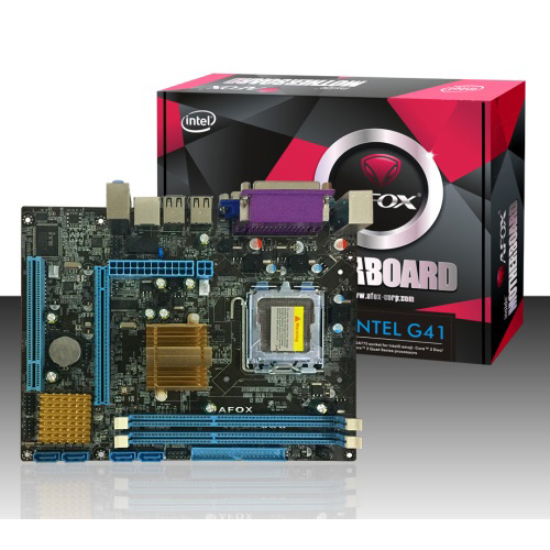 AFOX INTEL IG41-MA2 G41 DDR3 VGA 16X 775P LPT ANAKART