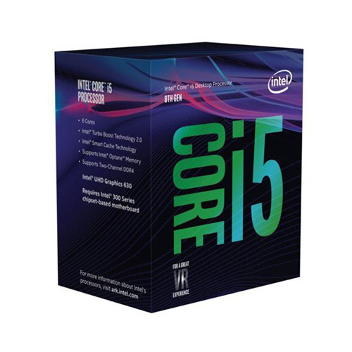 12314 INTEL I5-8500 3.00 GHZ 9 MB SC-1151 V2 BOX CPU