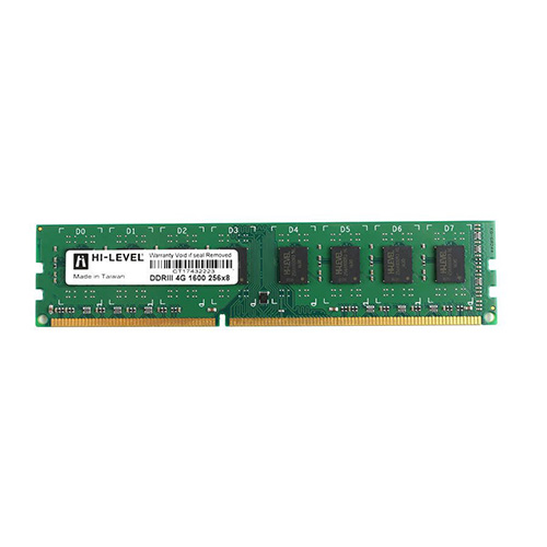 HI-LEVEL 4 GB 1600 MHZ DDR3 PC RAM 16 CHIP