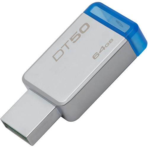 KINGSTON 64 GB METAL USB 3.0 FLASH DISK DT50/64