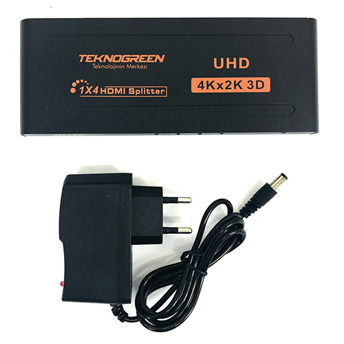 TEKNOGREEN THS-404 4 PORT 4K HDMI ÇOKLAYICI