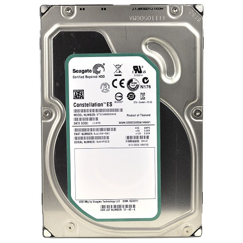 SEAGATE 3.5 1 TB 32 MB 7200 RPM SATA 3 PC HDD ST31000524NS ENTERPRISE 7/24