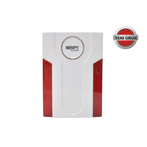 SPY SP-201OS KABLOSUZ HARİCİ DIŞ ORTAM SİREN