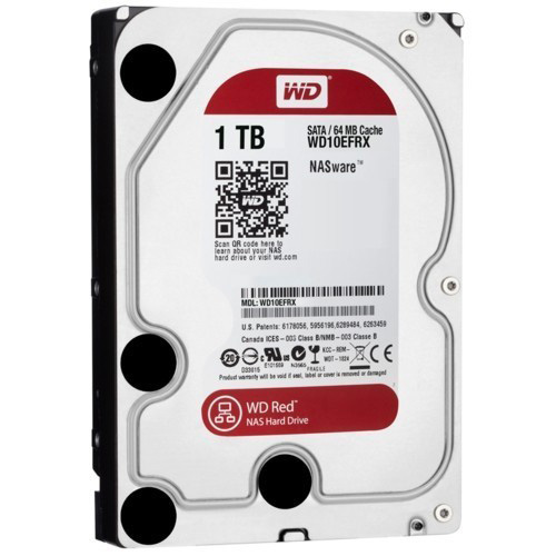 W.D 3.5 1 TB 64 MB INTELLIPOWER WD10EFRX NAS 7/24