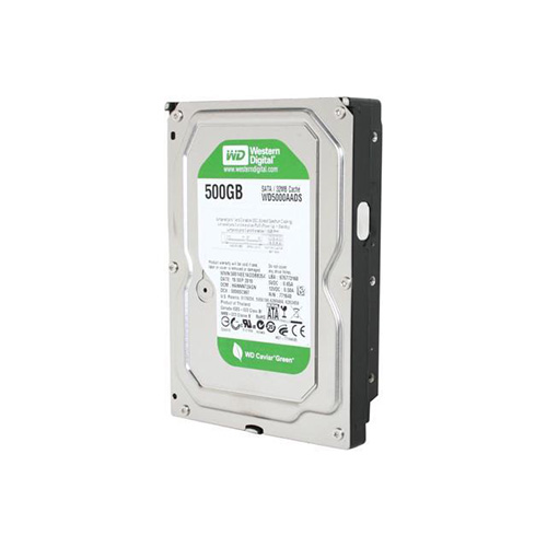 W.D 3.5 500 GB 32 MB INTELLIPOWER SATA PC HDD WD5000AADS