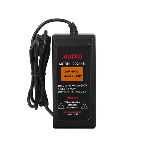 AUDIO 2445 BUS PLUS 24V 60W ADAPTÖR