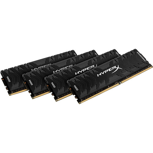 KINGSTON HYPERX PREDATOR 32GB (4X8GB) 3200 MHZ DDR4 PC RAM HX432C16PB3K4-32