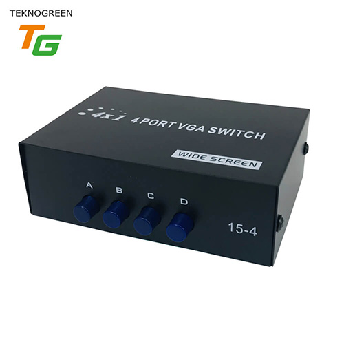 12763 TEKNOGREEN TVS-244 4 PORT VGA ÇOKLAYICI
