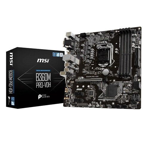 MSI INTEL B360M PRO-VDH B360 DDR4 HDMI DVI 1151P V2