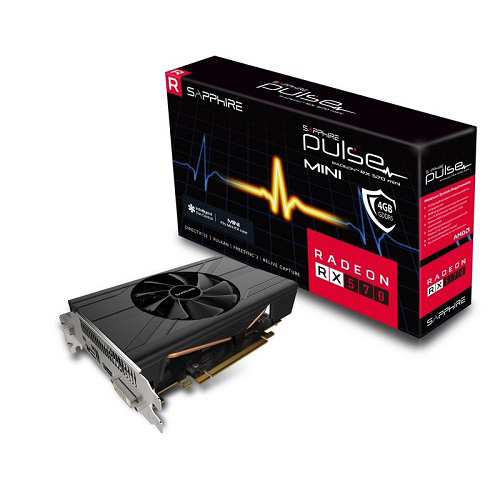12774 SAPPHIRE 4 GB RX 570 PULSE GDDR5 256 BIT HDMI DVI-D DP AMD