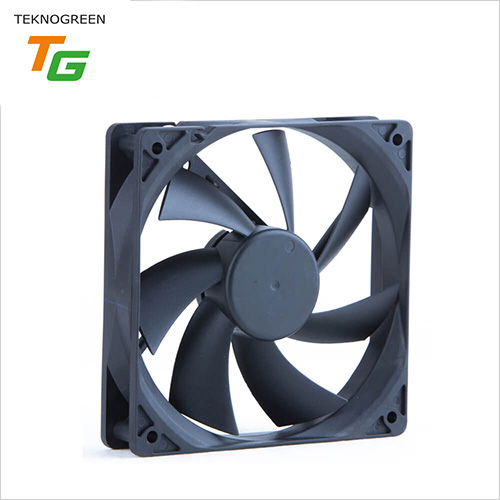 TEKNOGREEN FAN-12025 120X120X25mm 12 V 2 PIN SİYAH KASA FANI
