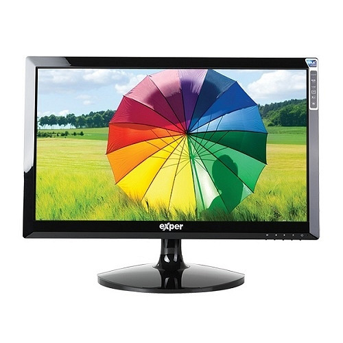 EXPER 18.5 H2L-GV VGA 1368X768 SİYAH LED MONİTÖR