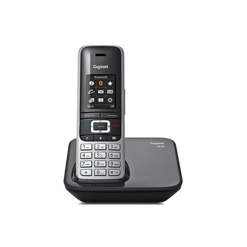 GIGASET S850 DECT TELEFON SİYAH USB BLUETOOTH