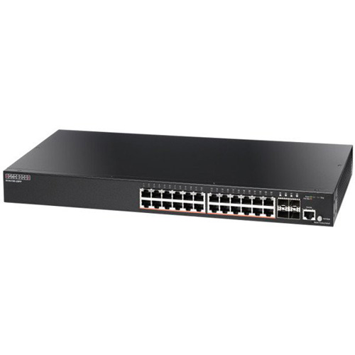 EDGE CORE ECS2100-28PP 24 PORT POE 4 PORT SFP GIGABIT YÖNETİLEBİLİR SWITCH 370W