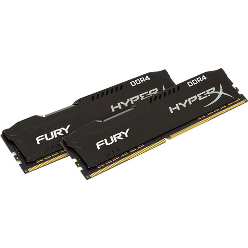 KINGSTON HYPERX FURY BLACK 16 GB (2x8 GB) 3200 MHZ DDR4 PC RAM HX432C18FB2K2/16