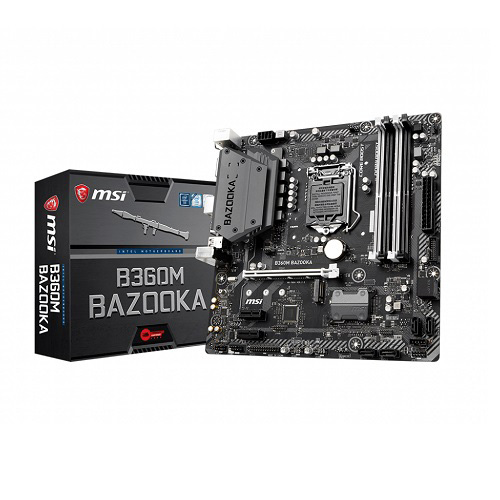 MSI INTEL B360M BAZOOKA B360 DDR4 2666 MHZ SC-1151 V2 USB 3.1 ANAKART
