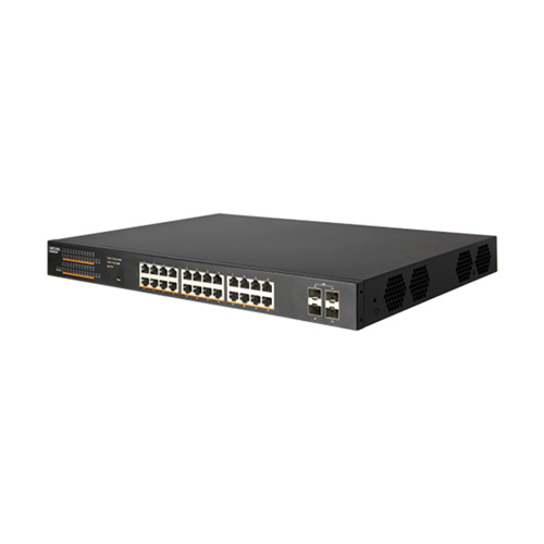 EDGE CORE ECS2020-10P 8 PORT POE 2 PORT SFP GIGABIT SWITCH 190W