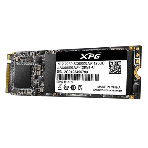 12989 ADATA ASX60000LNP-128GT-C NVMe M2 128 GB 1800/1200 SSD HDD