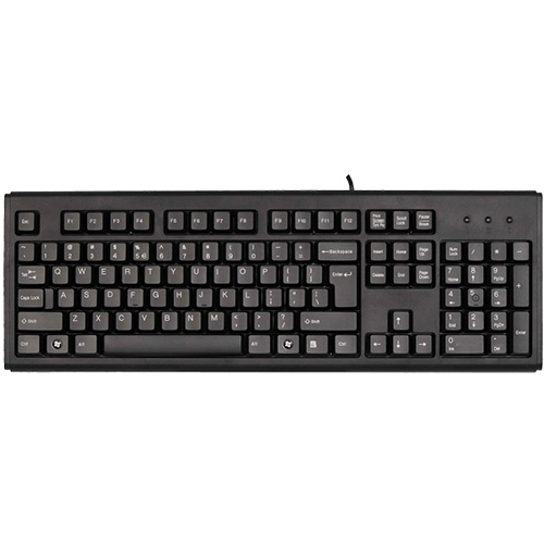 A4 TECH KM-720 Q USB KABLOLU SİYAH KLAVYE