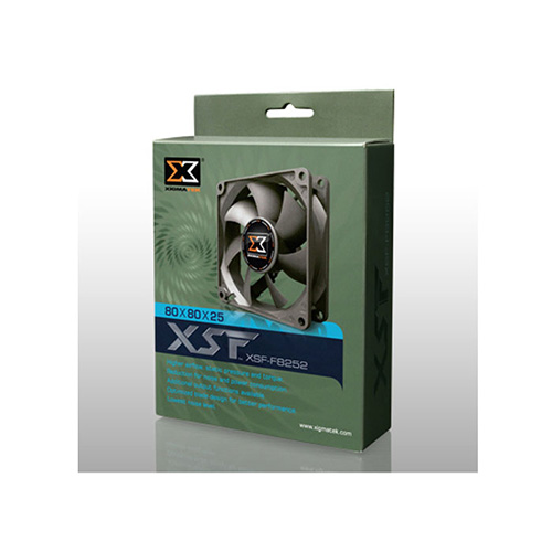 XIGMATEK XSF-F8252 8 CM 2200 RPM SİYAH KASA FANI