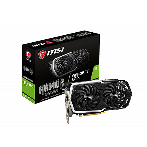 13082 MSI 6 GB GTX 1660 ARMOR 6G OC GTX1660TI 192 BIT HDMI DP EKRAN KARTI