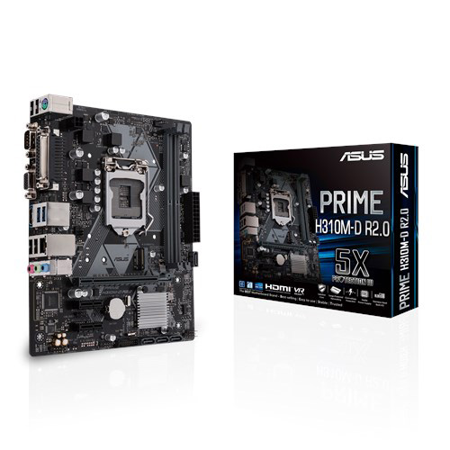 ASUS INTEL PRIME H310M-D R2.0 H310 DDR4 VGA GLAN SC-1151 V2 M2 NVMe ANAKART