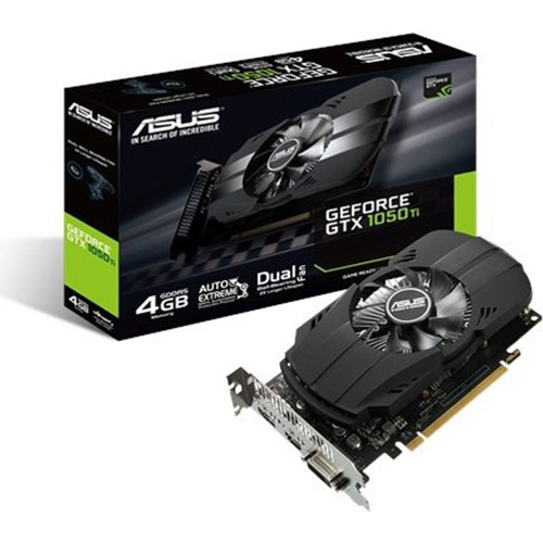ASUS 4 GB GTX1050-TI PHOENIX PH-GTX1050TI-4G GDDR5 128 BIT DVI HDMI DP EKRAN KARTI