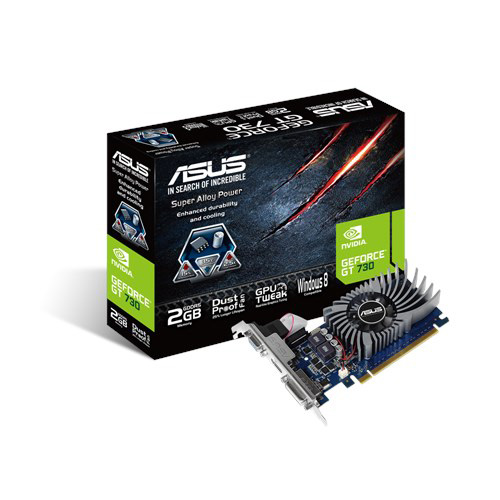 ASUS 2 GB GT730 GDDR5 64 BIT 2GD5-BRK HDMI DVI VGA NVIDIA EKRAN KARTI