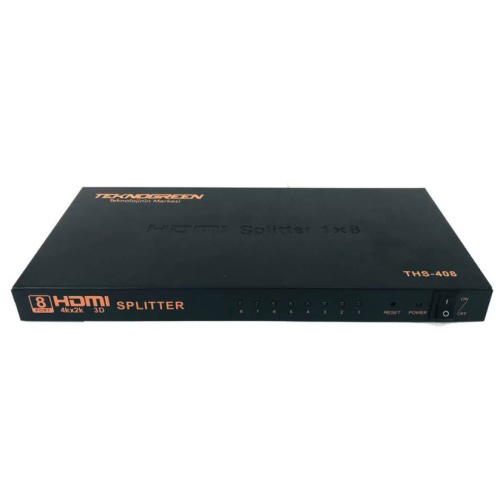 13360 TEKNOGREEN THS-408 8 PORT 4K HDMI ÇOKLAYICI