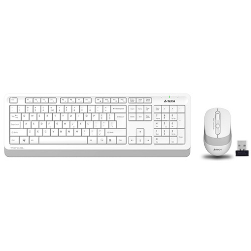 13361 A4 TECH FG1010 Q KABLOSUZ BEYAZ MULTIMEDYA KLAVYE MOUSE SET