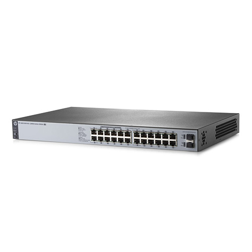 HP J9983A 24 PORT 12 PORT POE 2 PORT SFP GIGABIT YÖNETİLEBİLİR SWITCH 185W